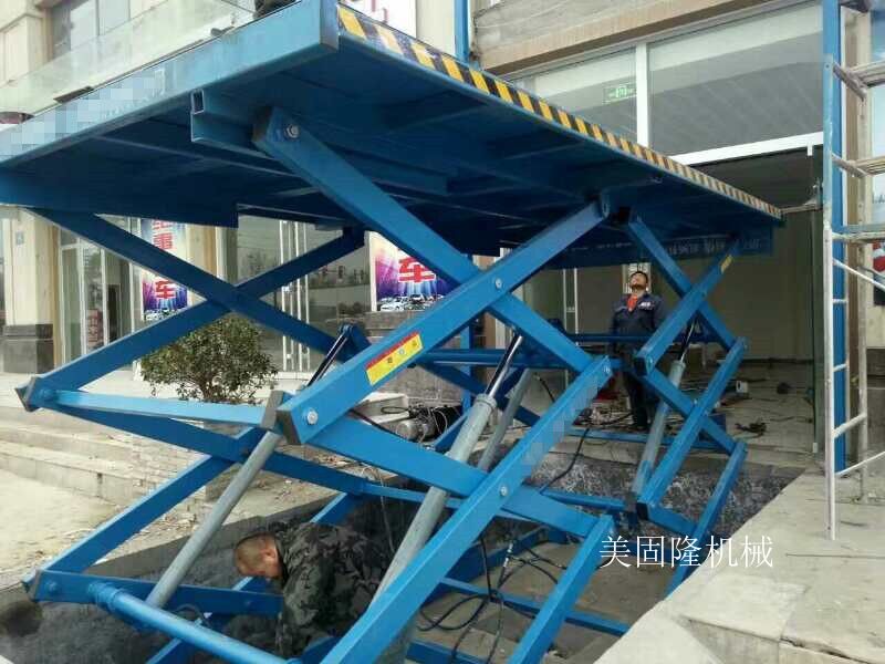 昆玉双跨式固定升降机厂家