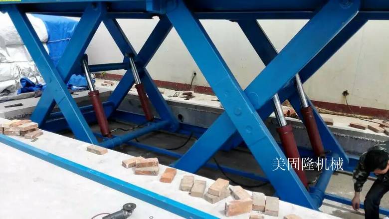 昆玉双跨固定式升降机厂家