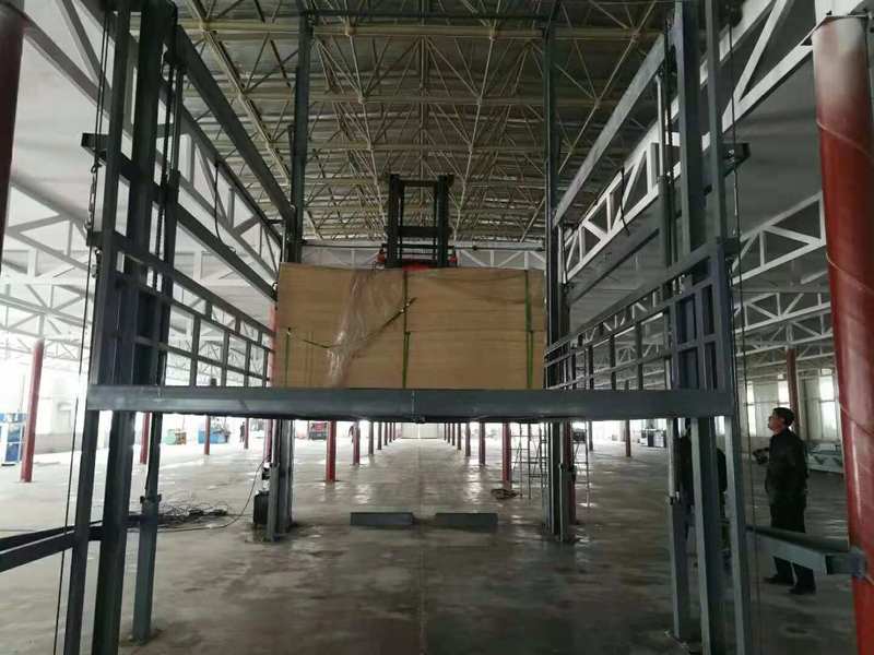 昆玉大吨位升降货梯